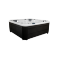 Wellness Tub Ultimate ECO Spa 001 - Energiezuinige en Luxe 5-Persoons Jacuzzi - Zwart