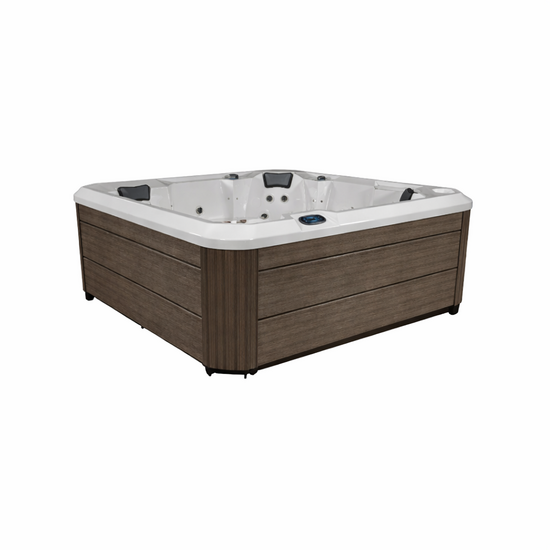 Wellness Tub Ultimate ECO Spa 001 - Energiezuinige en Luxe 5-Persoons Jacuzzi - Donkergrijs