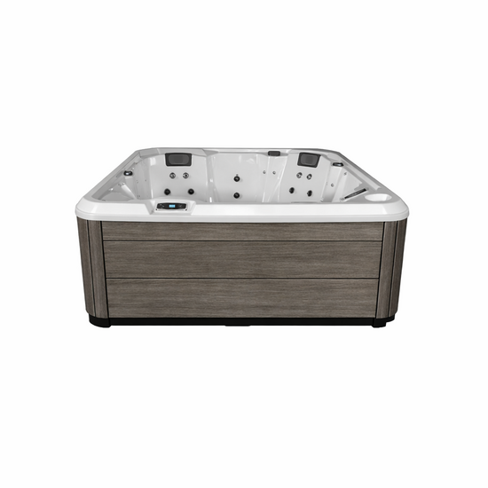 Wellness Tub Ultimate ECO Spa 001 - Energiezuinige en Luxe 5-Persoons Jacuzzi - Donkergrijs