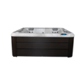Wellness Tub Ultimate ECO Spa 002 Dark Grey - 4-Persoons Jacuzzi - Wellness Tub