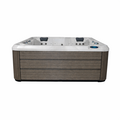 Wellness Tub Ultimate ECO Spa 002 - Energiezuinige en Luxe 6-Persoons Jacuzzi - Donkergrijs