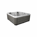 Wellness Tub Ultimate ECO Spa 002 - Energiezuinige en Luxe 6-Persoons Jacuzzi - Donkergrijs