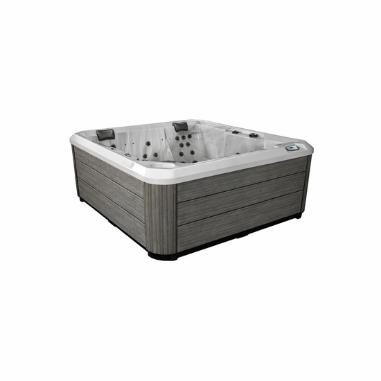 Wellness Tub Ultimate ECO Spa 002 - Energiezuinige en Luxe 6-Persoons Jacuzzi - Donkergrijs
