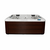 Wellness Tub Ultimate ECO Spa 002 Brown - 5-Persoons Jacuzzi - Wellness Tub