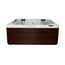 Wellness Tub Ultimate ECO Spa 002 - Energiezuinige en Luxe 6-Persoons Jacuzzi - Bruin