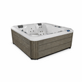 Wellness Tub Ultimate ECO Spa 003 - Energiezuinige en Luxe 6-Persoons Jacuzzi - Donkergrijs