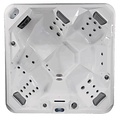 Wellness Tub Ultimate ECO Spa 004 Teak - 4-Persoons Jacuzzi - Wellness Tub