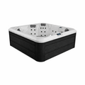 Wellness Tub Ultimate ECO Spa 004 - Energiezuinige en Luxe 6-Persoons Jacuzzi - Zwart