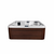 Wellness Tub Ultimate ECO Spa 004 Brown - 6-Persoons Jacuzzi - Wellness Tub