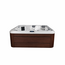 Wellness Tub Ultimate ECO Spa 004 - Energiezuinige en Luxe 6-Persoons Jacuzzi - Bruin
