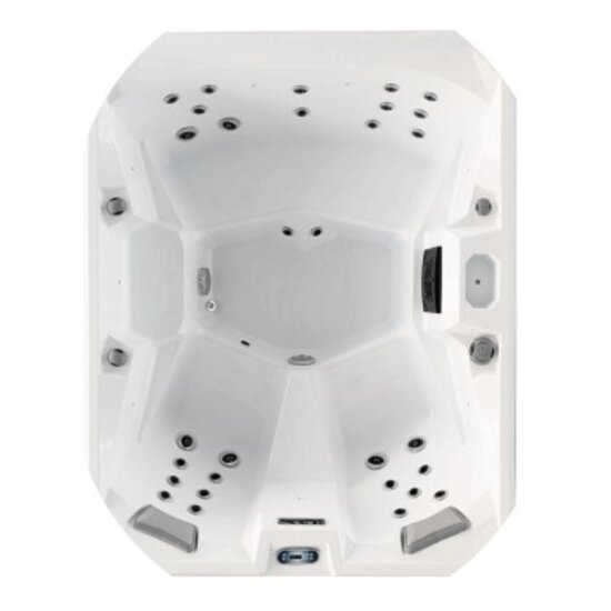 Wellness Tub Ultimate ECO Spa 005 Dark Grey - 4-Persoons Jacuzzi - Wellness Tub