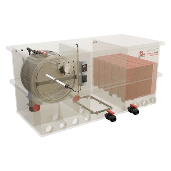 Aquaking Basic Combi 50/60 Plus Filter Red Label Excl. Filtermateriaal - Aquaking