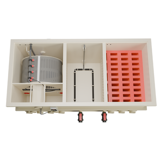 Aquaking Basic Combi 50/60 Plus Filter Red Label Excl. Filtermateriaal - Aquaking