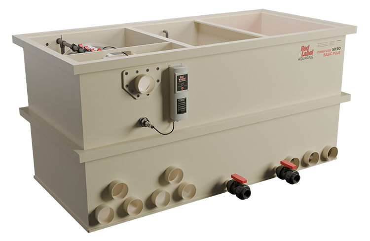 Aquaking Basic Combi 50/60 Plus Filter Red Label Incl. Filtermateriaal - Aquaking afbeelding
