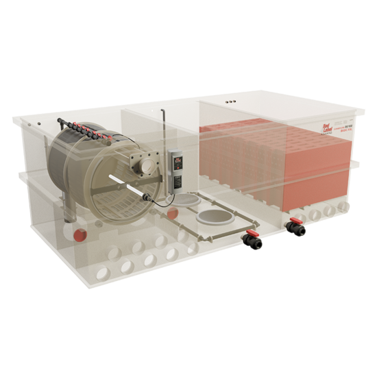 Aquaking Basic Combi 80/100 XXl Filter Red Label Incl. Filtermateriaal - Aquaking