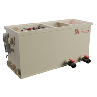 Inline Combi 20/25 Low Filter Red Label Incl. Filtermateriaal - Aquaking