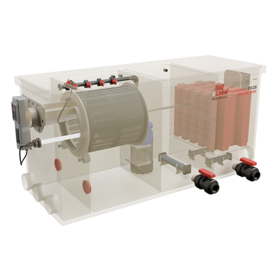 Aquaking Inline Combi 20/25 Low Filter Red Label Incl. Filtermateriaal - Aquaking