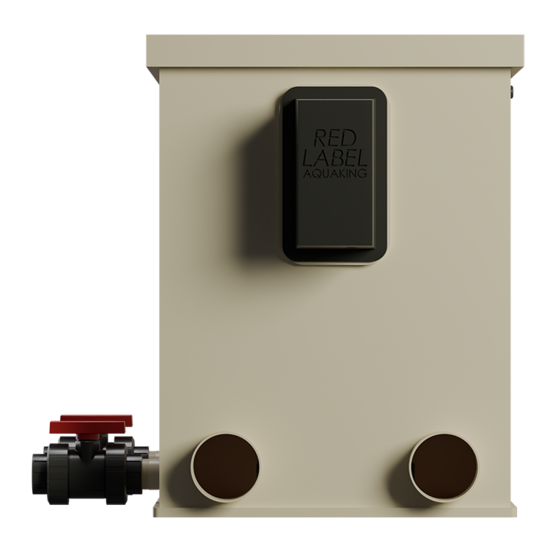 Aquaking Inline Combi 20/25 Low Filter Red Label Incl. Filtermateriaal - Aquaking