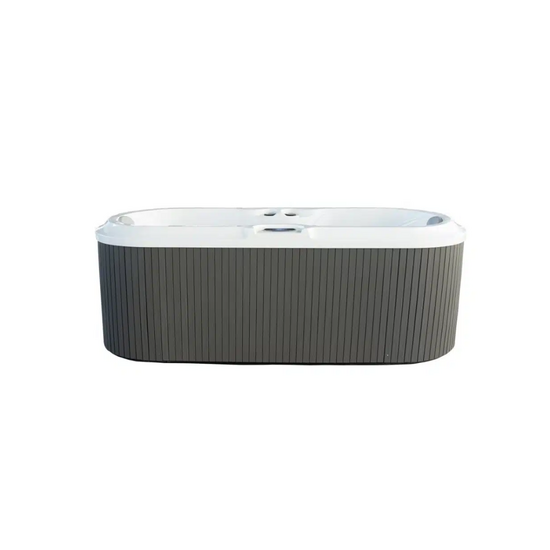 Wellness Tub Loveseat Spa – Luxe 2-persoons Donkergrijs - Wellness Tub