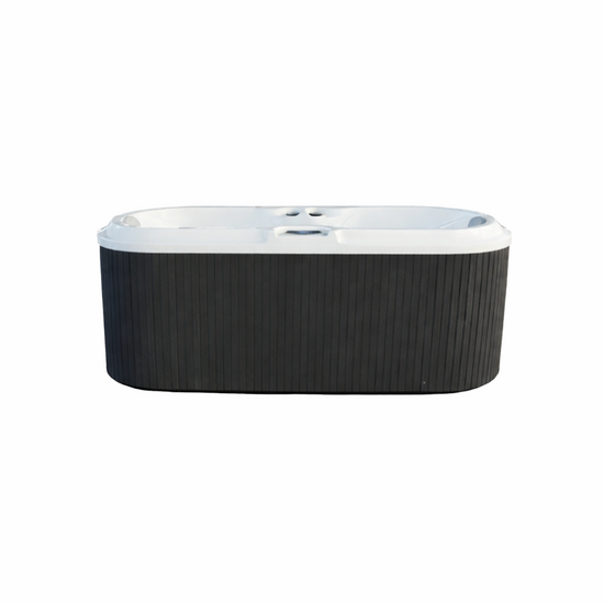 Wellness Tub Loveseat Spa – Luxe 2-persoons Zwart - Wellness Tub
