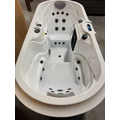 Wellness Tub Loveseat Spa – Luxe 2-persoons Bruin - Wellness Tub