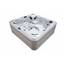 Wellness Tub Infinity Spa 001- Energiezuinige en Luxe 6-Persoons Jacuzzi - Grijs
