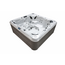 Wellness Tub Infinity Spa 001- Energiezuinige en Luxe 6-Persoons Jacuzzi - Donkergrijs