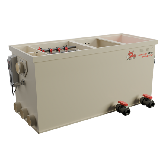 Aquaking Inline Combi 30/35 Low Filter Red Label Excl. Filtermateriaal - Aquaking