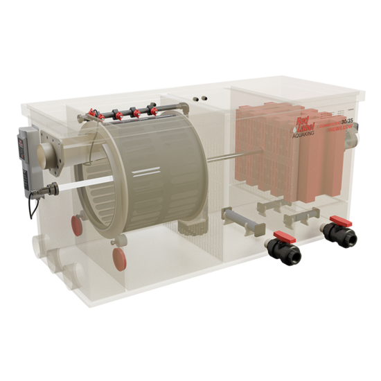 Aquaking Inline Combi 30/35 Low Filter Red Label Excl. Filtermateriaal - Aquaking