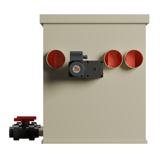 Aquaking Inline Combi 30/35 Low Filter Red Label Excl. Filtermateriaal - Aquaking