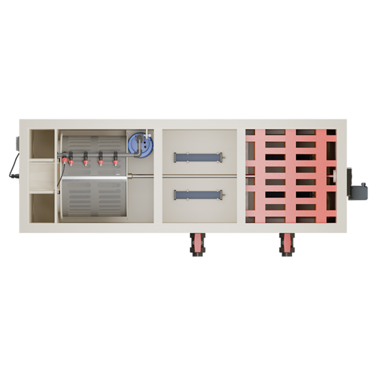 Aquaking Inline Combi 30/35 Filter Red Label Excl. Filtermateriaal - Aquaking