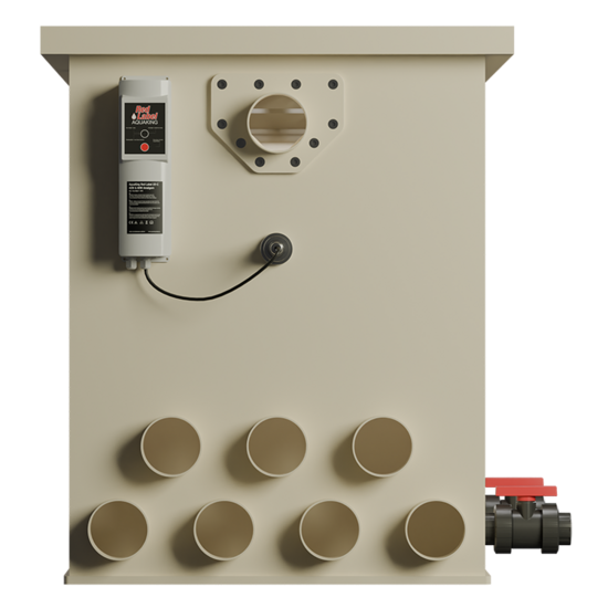 Aquaking Inline Combi 50/55 Filter Red Label Excl. Filtermateriaal - Aquaking