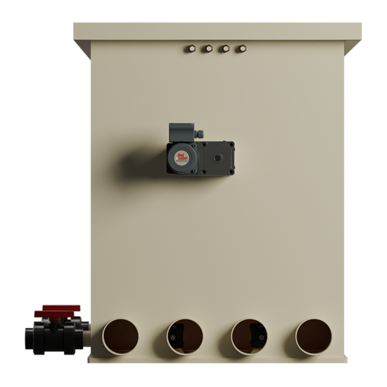 Aquaking Inline Combi 50/55 Filter Red Label Excl. Filtermateriaal - Aquaking