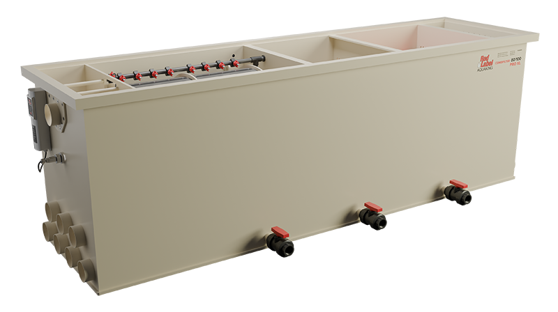 Aquaking Pro Combi 80/100 Filter XL Red Label Incl. Filtermateriaal - Aquaking afbeelding