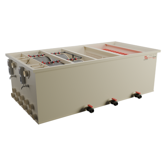 Aquaking Pro Combi 100/200 Filter XL Red Label Incl. Filtermateriaal - Aquaking