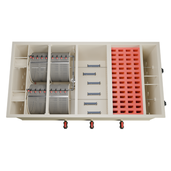 Aquaking Pro Combi 100/200 Filter XL Red Label Incl. Filtermateriaal - Aquaking