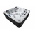 Wellness Tub Infinity Spa 002 Dark Grey - 5-Persoons Jacuzzi - Wellness Tub