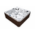 Wellness Tub Infinity Spa 003 Brown – 6-Persoons Jacuzzi – Wellness Tub