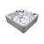 Wellness Tub Infinity Spa 003 Light Grey – 6-Persoons Jacuzzi – Wellness Tub