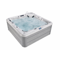 Wellness Tub Infinity Spa 004 – Luxe en Professionele 5-Persoons Jacuzzi met 76 Jets – Grijs