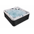 Wellness Tub Infinity Spa 004 Zwart – 5-Persoons Jacuzzi – Wellness Tub