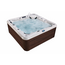 Wellness Tub Infinity Spa 004 – Luxe en Professionele 5-Persoons Jacuzzi met 76 Jets – Bruin