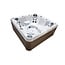 Wellness Tub Infinity Spa 005 – Luxe 7-Persoons Jacuzzi met 59 Jets en Balboa Besturing – Teak