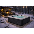 Wellness Tub Ultimate ECO Spa 004 - Energiezuinige en Luxe 6-Persoons Jacuzzi - Dark Grey