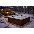 Wellness Tub Ultimate ECO Spa 004 - Energiezuinige en Luxe 6-Persoons Jacuzzi - Brown