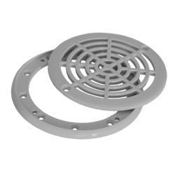 Rooster grijs voor bodemput Elegance – Weltico