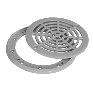 Rooster grijs voor bodemput Elegance – Weltico