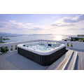 Wellness Tub Ultimate ECO Spa 005 - Energiezuinige en Luxe 7-Persoons Jacuzzi - Dark Grey