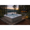 Wellness Tub Infinity Spa 001- Energiezuinige en Luxe 6-Persoons Jacuzzi - Teak