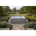 Wellness Tub Infinity Spa 005 – Luxe 7-Persoons Jacuzzi met 59 Jets en Balboa Besturing – Light Grey